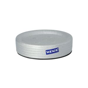 Wenko Ceramic Polaris Juwel Soap Dish Silver Wenko Ceramic Polaris Juwel Soap Dish Silver